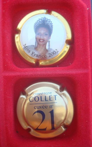 Capsules de champagne COLLET R. N° 3 + COLLET N° 17