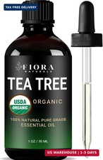 Tea Tree Oil - 100 Pure Organic Tea Tree Essential Oil for Skin, Face, Hair, Sc