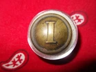 CIVIL WAR CONFEDERATE LOCAL NONDUG INFANRTY BUTTON 23MM, ALBERTS 182, TICES 243