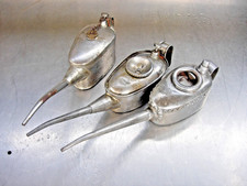 3 x Vintage Kayes Jenbro Oil Cans Automobilia Display,
