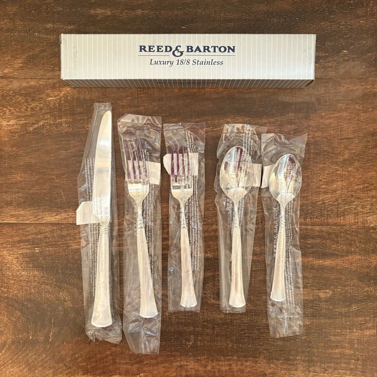 Reed & Barton Stainless Steel Japan Single Flatware Pieces for