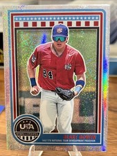 2025 Panini Stars & Stripes USA Silver Glitter #190 Blake Bowen