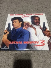Lethal Weapon 3 Mel Gibson, Danny Glover,  Joe Pesci Warner Video LASERDISC