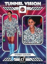 2025 Donruss WNBA #11 Sydney Colson Tunnel Vision