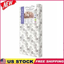 Toddler Mattress Crib Waterproof Bed 150 Coil Infant Comfort Sleep Foam Home New