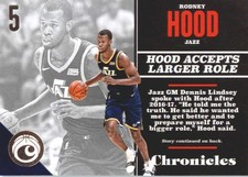 2017-18 Panini Chronicles #61 Rodney Hood - BSK