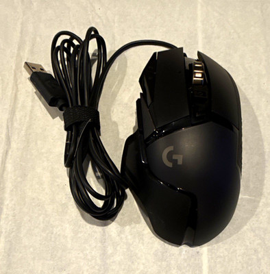 Logitech G502 HERO Wired USB Optical Gaming Mouse, Programmable Buttons, Black
