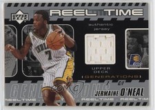 2002-03 Upper Deck Generations Reel Time Jersey Jermaine O'Neal #JO-J 1g9o
