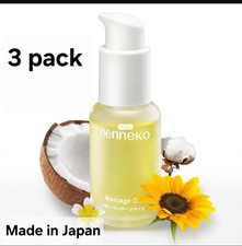NENNEKO Baby Oil Unsented. Baby Massage Oil for Newborn Organic. Mineral Oil 3pk