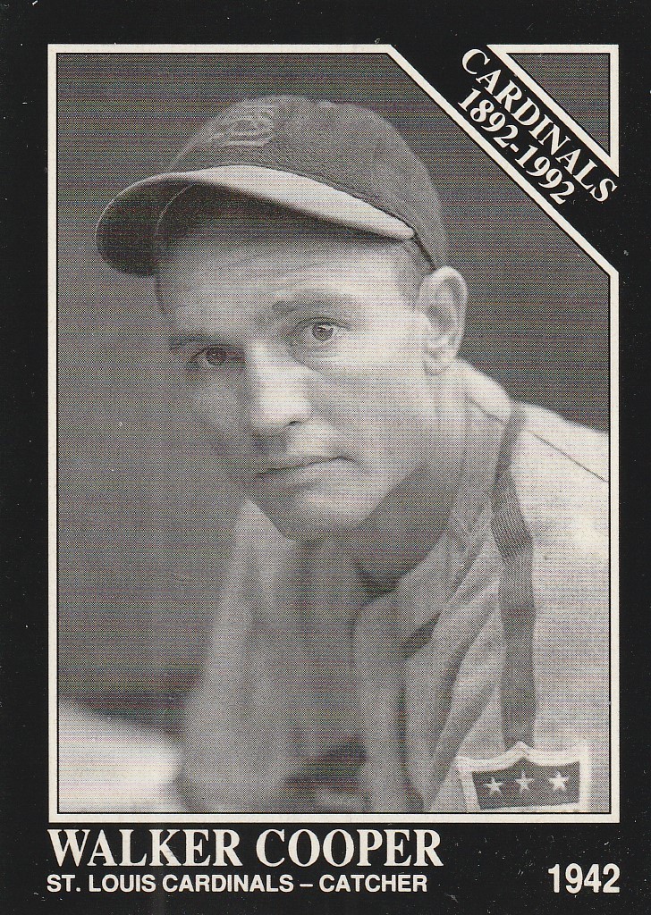 1992 Conlon TSN #633 Walker Cooper
