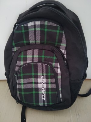 Dakine Campus 33L Rucksack schwarz/grün/weiß kariert