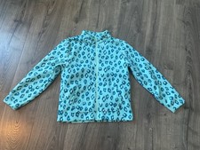 GIRLS EDDIE BAUER FULL ZIP FLEECE SZ. M 10/12 IN EUC
