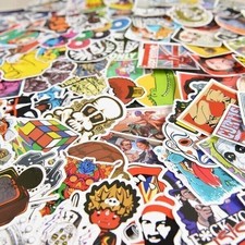 1000 Random Skateboard Stickers Bomb Laptop Luggage Decals Dope Sticker Pack Lot