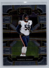 2023 Panini Select DARNELL WRIGHT Rookie Card (RC) Concourse BEARS #17. rookie card picture
