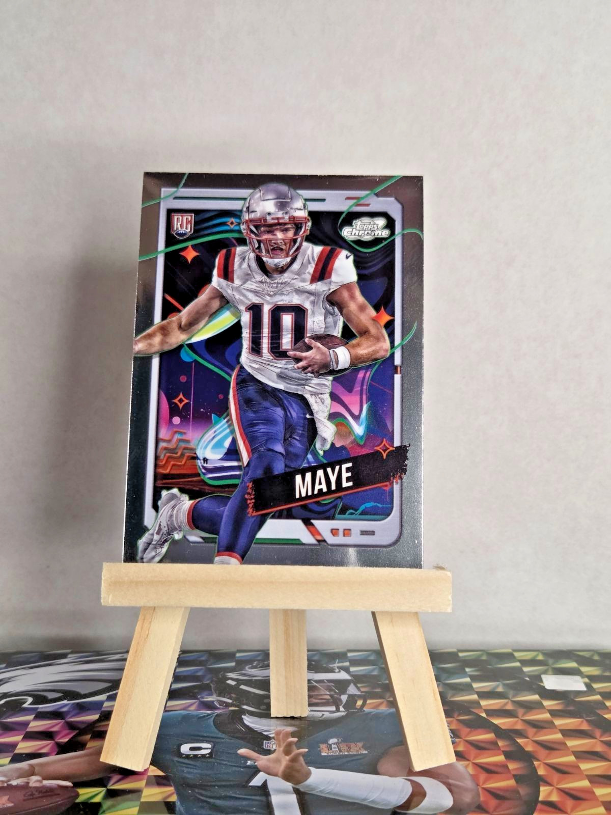 Drake Maye Rookie - 2024 Topps Cosmic Chrome #162