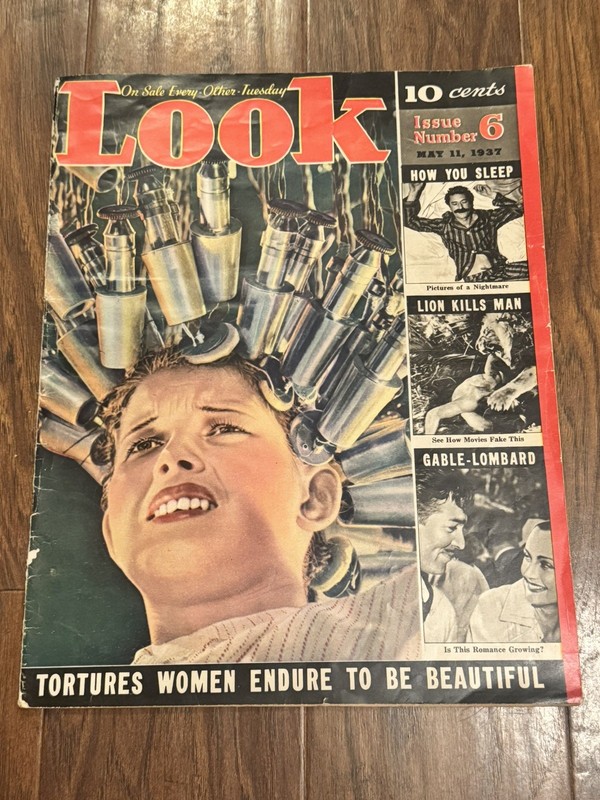 Vintage Look Magazine May 1937 Collectors Historical Periodical Science Fiction