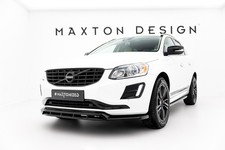 Maxton Design Frontlippe passend für Volvo XC60 Mk1 FL schwarz Hochglanz