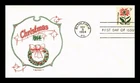 DR JIM STAMPS US COVER CHRISTMAS POINSETTIA FIRST DAY ISSUE ARTOPAGES CACHET