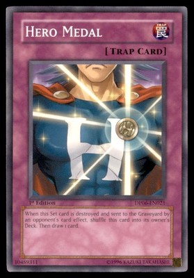 Yu Gi Oh! Hero Medal EN021 1st Edition Regular