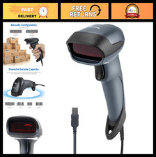 Handheld USB Laser Barcode Scanner, 1D Wired Bar Code Reader for Inventory Sal