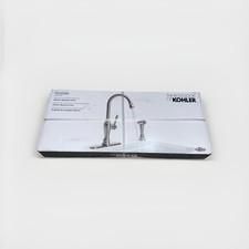 Kohler Arsdale 1-Handle Standard Kitchen Faucet w/Swing Spout Sidespray R24213