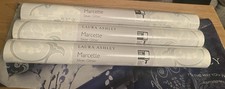 Laura Ashley Wallpaper 3 Rolls - Marcette Silver Glitter *NEW & SEALED*