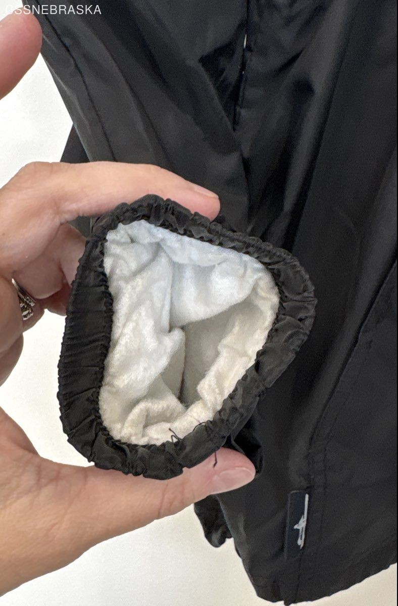 Charles River Black Zip Pullover Windbreaker Jack… - image 3