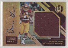 2018 Panini Gold Standard Rookie Jersey Jumbo 58/75 Derrius Guice #308 Auto b2v