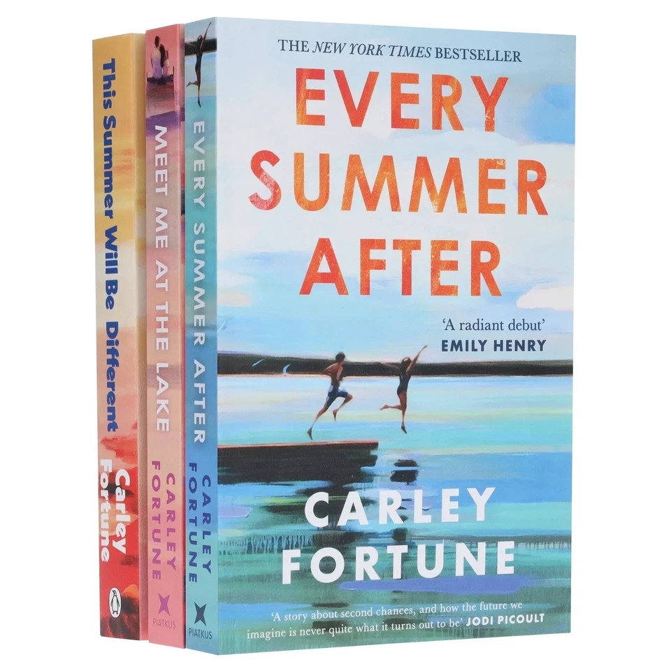 Carley Fortune 3 Books Collection Set Every Summer After, Meet Me at the Lake