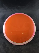 Axiom Discs Simon Line Neutron Time-Lapse (Blank) Orange/Pink Rim 174g Retooled