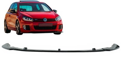 Vorderlippe Erweiterung Spoiler für VW Golf VI 6 MK6 2009-2013 GTI Look schwarz