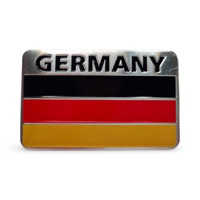 Germany 3D Flaggen Sticker Emblem   Deutschland Fan & Deko selbstklebend
