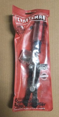 Sears Craftsman USA 45488 Snap Ring Plier Screwdriver Handle Rare 
