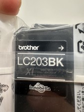 Brother LC203BK XL Black Ink Cartridge Genuine OEM Innobella High Yield Factory