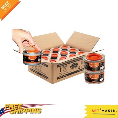 No-Spill Resealable Chafing Fuel Cans - 6-Hour, 24 Pack for Easy Catering