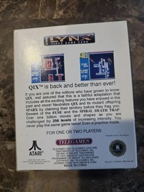 Atari Lynx 5 game lot. Ninja Gaiden, Qix,APB, Volleyball,Steel Talons (sealed).