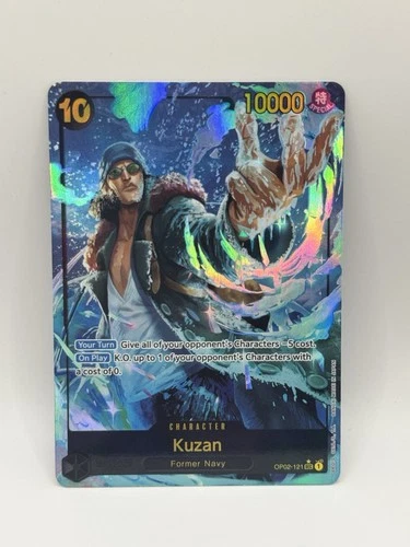 KUZAN OP02-121 Alt Art SEC NM English PRB-01 - ONE PIECE TCG