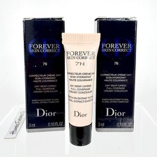 2x DIOR Forever Skin Correct Full Coverage Creamy Concealer 7N Mini Travel Size