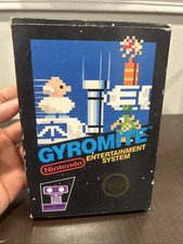 Gyromite Nintendo NES 5-Screw Hangtab Unpunched CIB Complete Tested USA