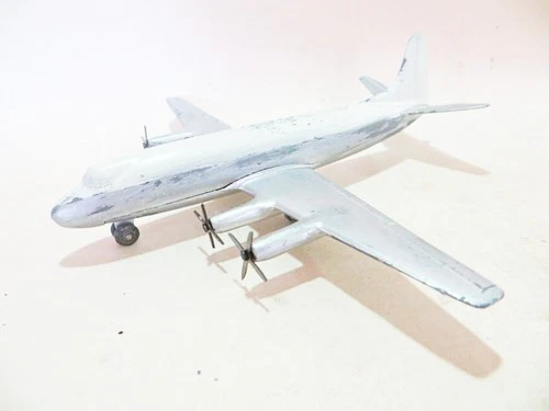 DINKY 708 'VICKERS VISCOUNT PASSENGER JET LANE' VINTAGE. COMPLETE.