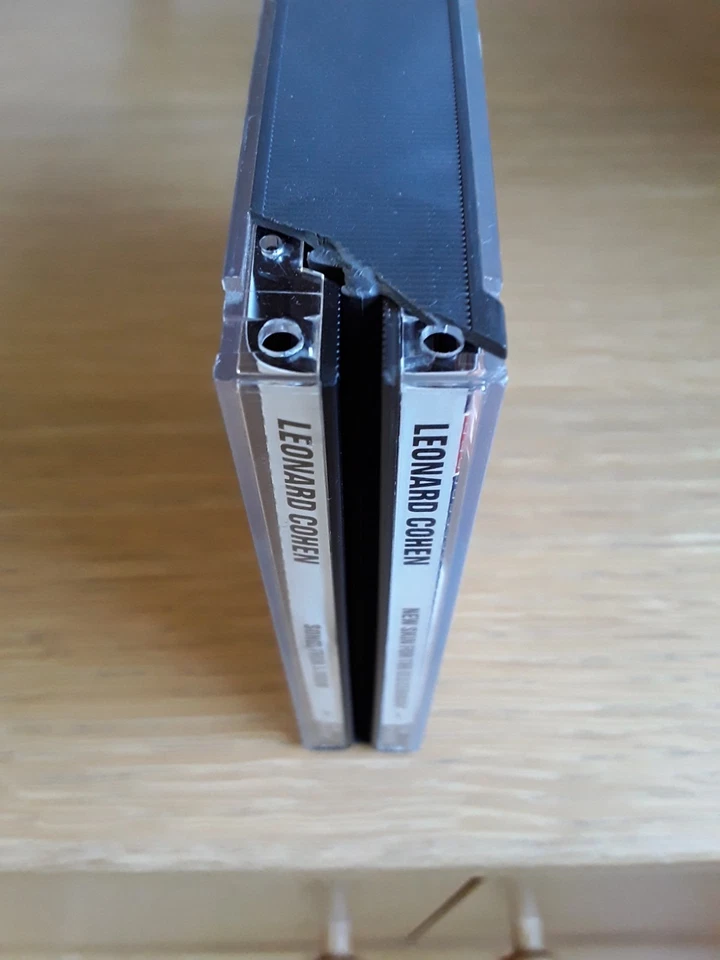 2 CD-Box - LEONARD COHEN - NEW SKIN FOR THE OLD CEREMONY + SONGS FROM A ROOM - - Bild 3 von 3