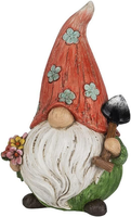 Deko-Figur Wichtel Mit Schaufel | Garten | Gartenzwerg FüR AußEn | 21 Cm Hoch |