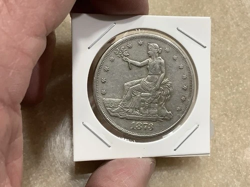 1873 S Trade Dollar $1 Silver Better Date & Grade *Retired Dealer* Don’t Miss￼