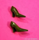 Barbie Doll REPRO Poodle Parade #1643 Green Spike Heels MINTY ~ Vintage 1960's