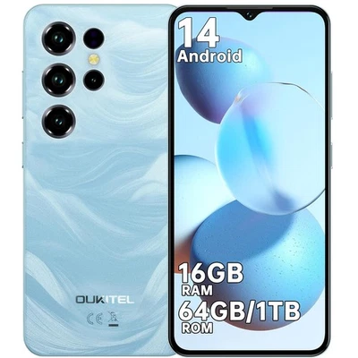 Smartphone 2025 OUKITEL C2 senza contratto 16 GB + 64 GB/1 TB 6,52 pollici 5000 mAh telefoni cellulari