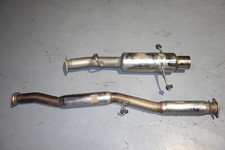 Jdm Subaru Impreza Wrx Sti Fujitsubo Fgk Exhaust Muffler Rare Gda Gdb 2000-2007