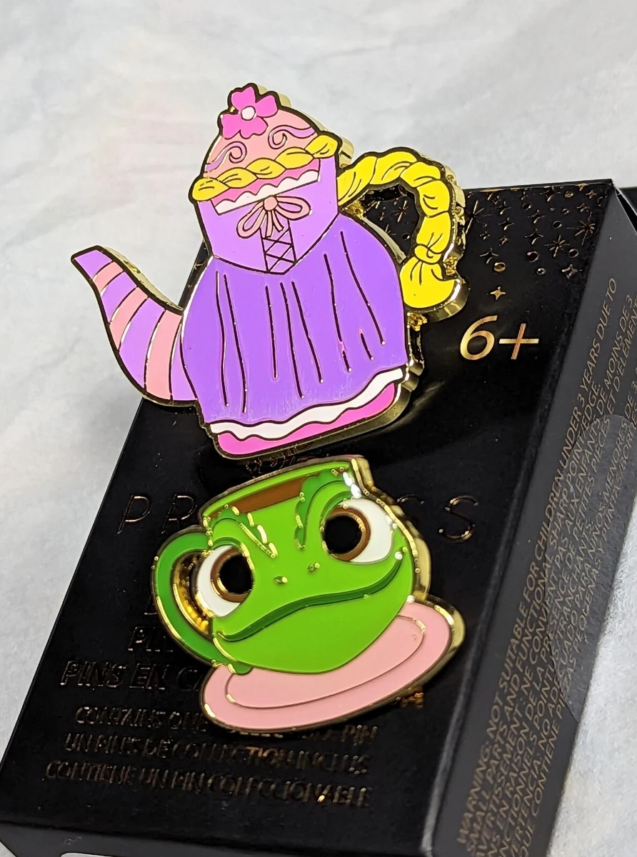 Loungefly Disney Princess Teacup Set Enamel Pins COMPLETE SET