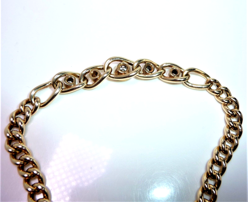 Armband 585 Gold 0.95 ct Brillanten 19.8 cm lang, 16,4 g 0.55ct Mittelstein - Picture 15 of 20