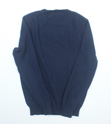 J Crew Pullover Tunika Pulli Slim Gr. Small 100% Merinowolle dunkelblau - Bild 2 von 4