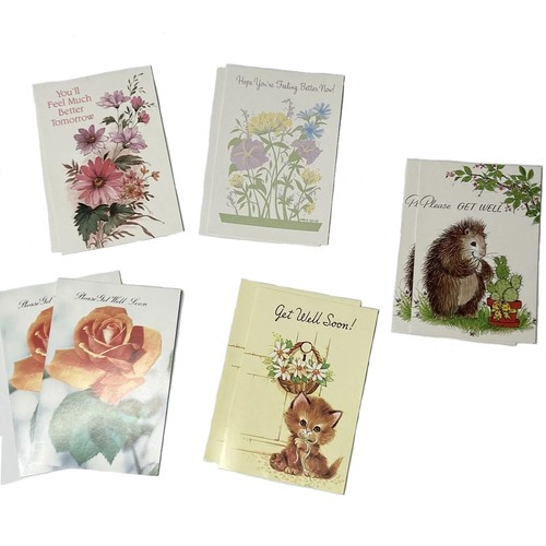 Fantusy Greeting Cards Birthday Get Well Wedding Sympathy Unused Lot 46 - Picture 6 of 6